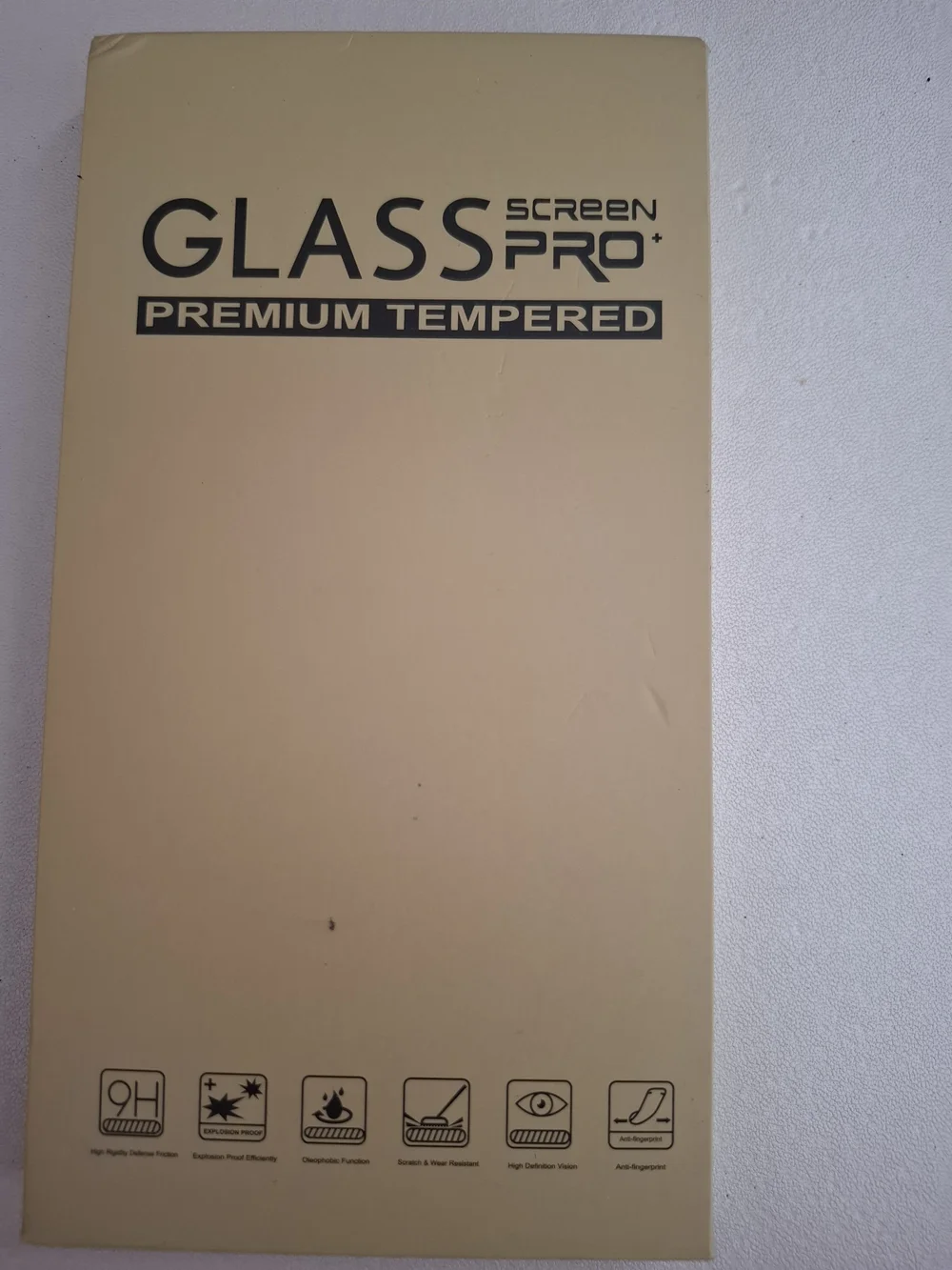 Premium Tempered Glass Screen Protector - Beige